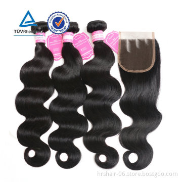 Factory Top Quality Body Wave Indian Remy Hair Wholesale Tape In human hair extension 3 bundles hair weaving